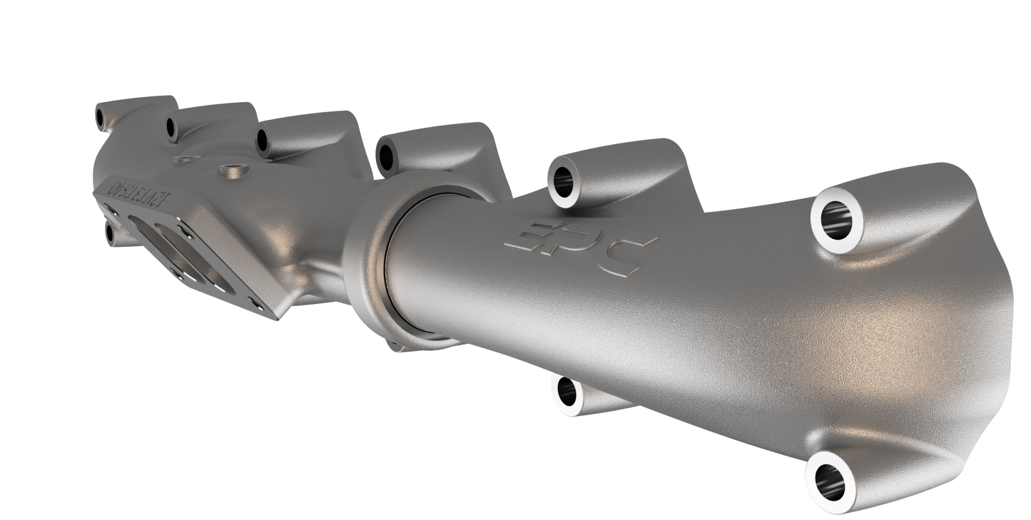 12 Valve T3 Twin Scroll Exhaust Manifold